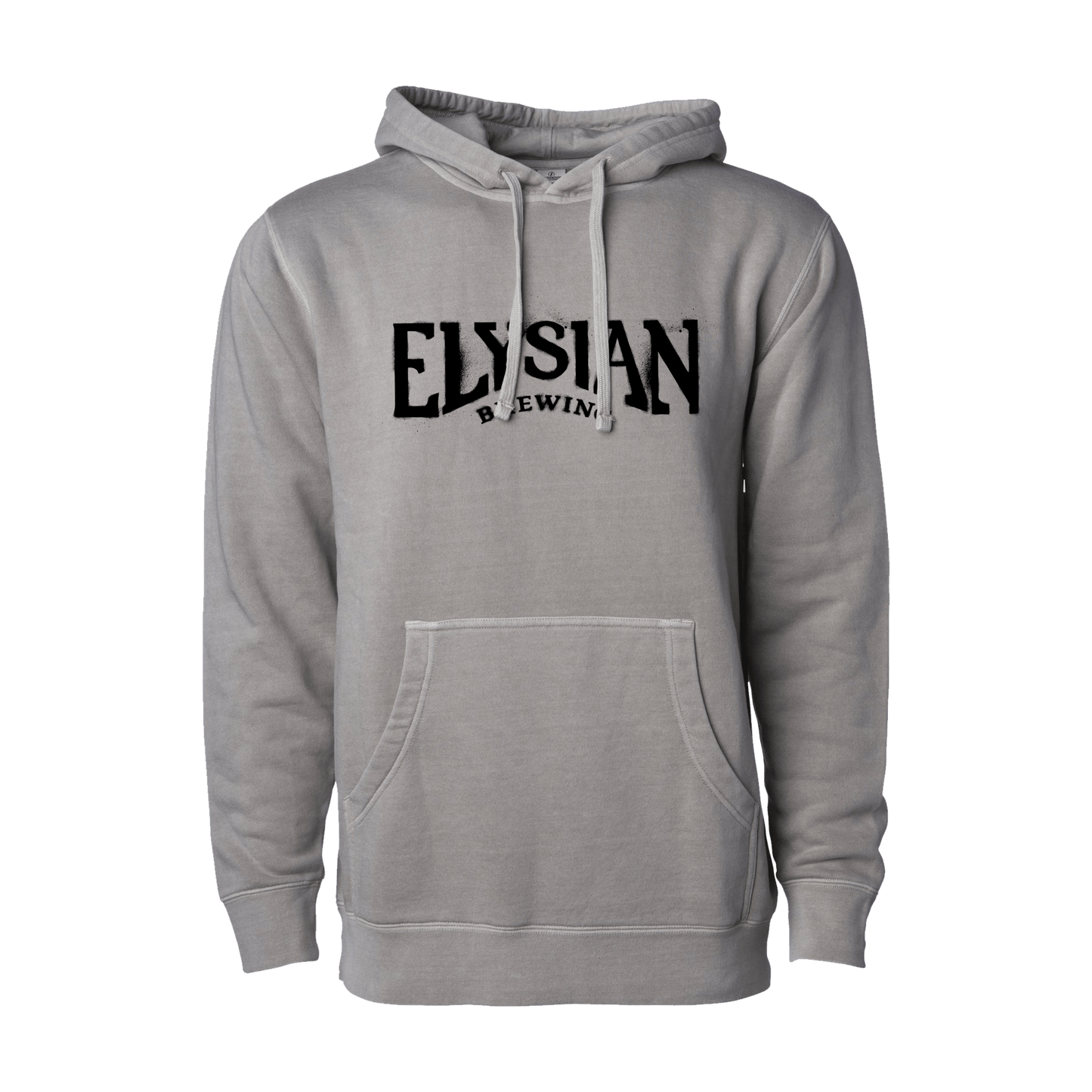 Elysian "Overspray" Midweight Gray Hoodie - Elysian Brewing Company