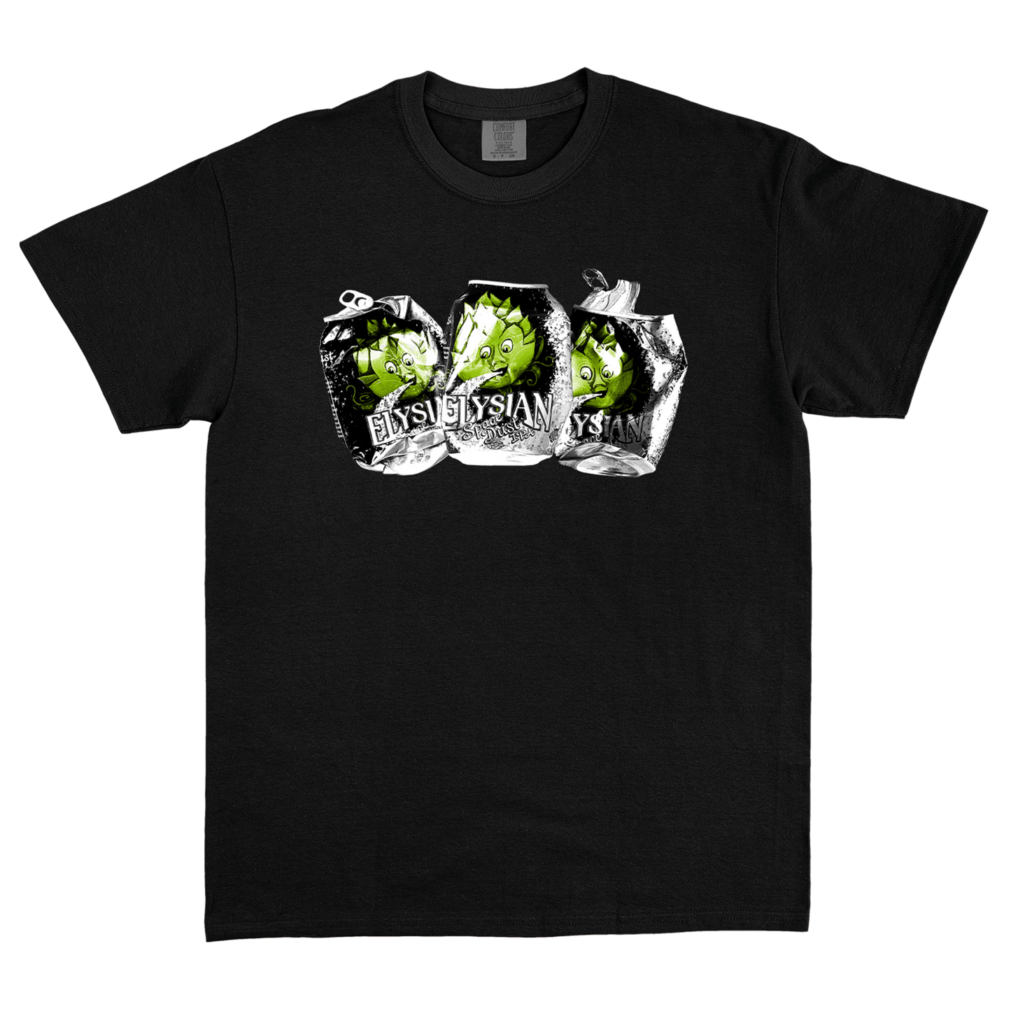 "Smash Dust" Black Tee - Elysian Brewing Company