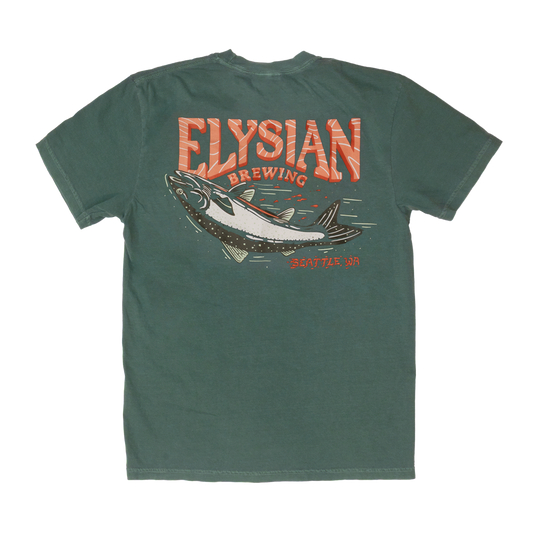 Elysian "Catch Of The Day" Blue Spruce Tee