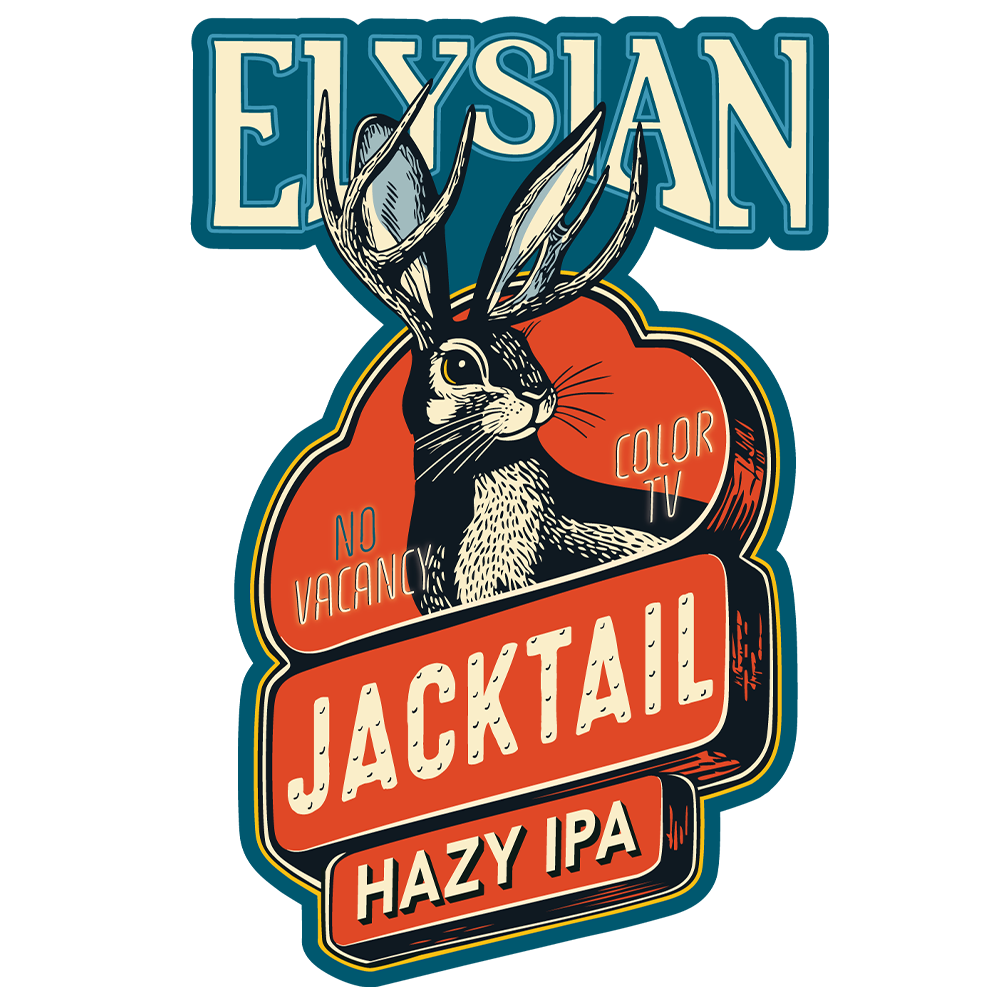 Jacktail Metal Sign