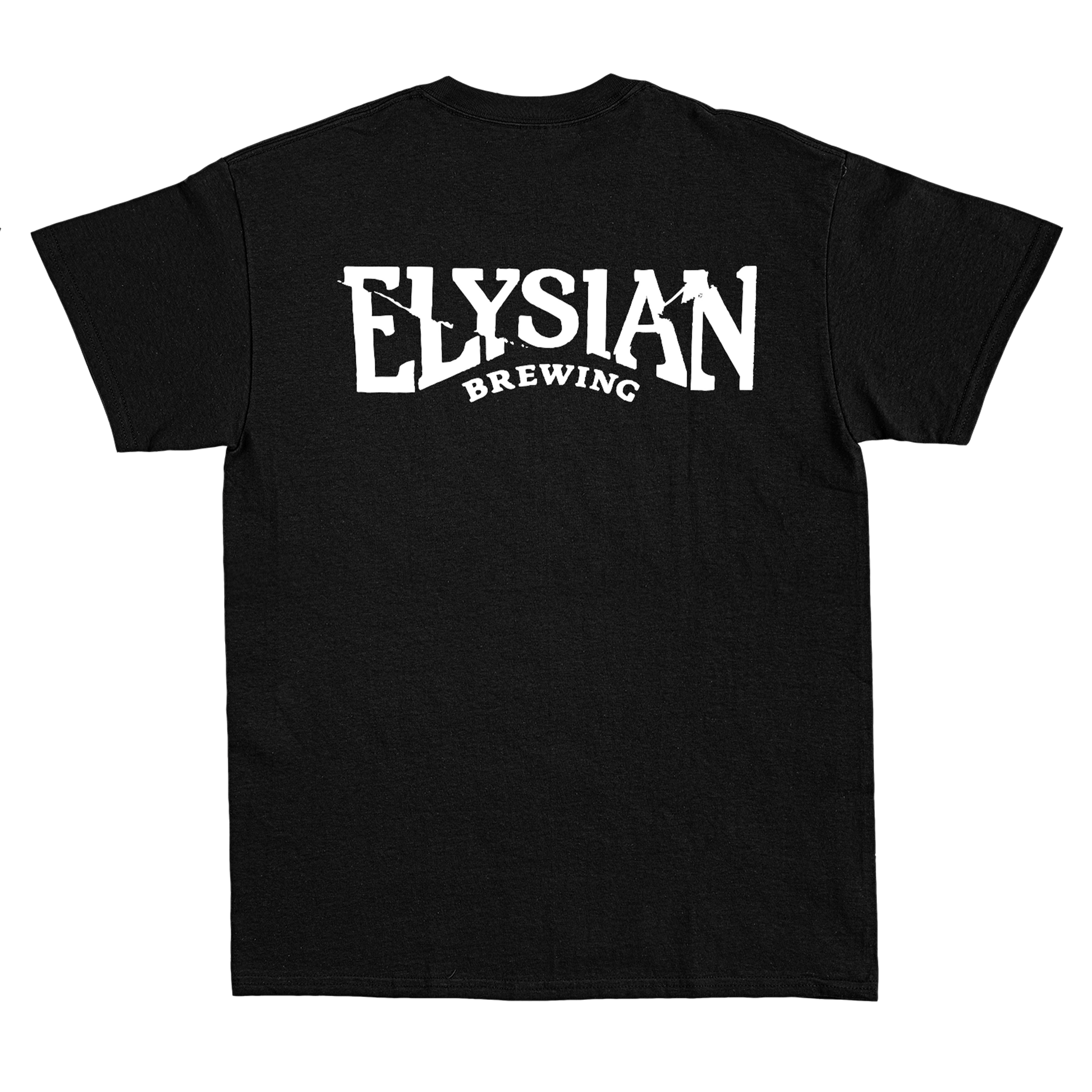 Elysian "25th" Black Logo Tee - Elysian Brewing Company