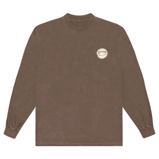 "To Smithereens!" Brown Long Sleeve - Elysian Brewing Company